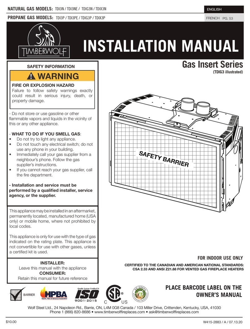 Timberwolf TDI3N User manual