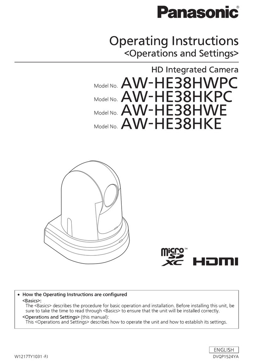 Panasonic AW-HE38HKPC operating instructions