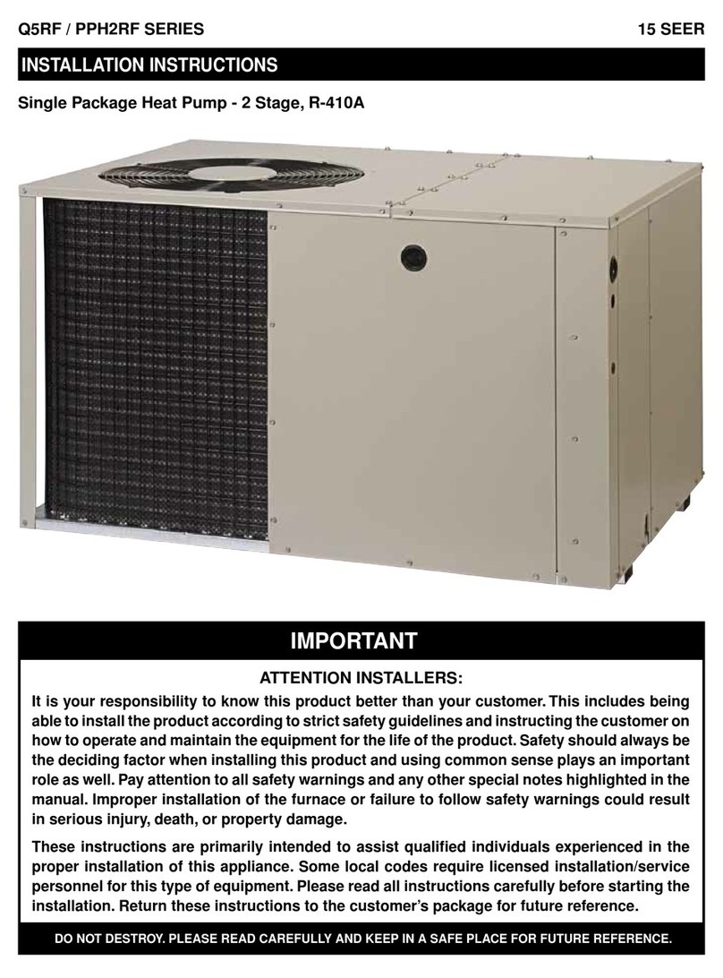Nortek PPH2RF Series installation instructions