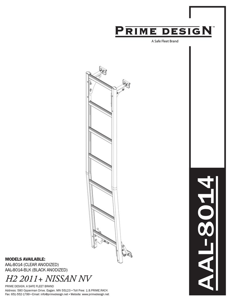 Safe Fleet Prime Design AAL-8014-BLK User manual Safe Fleet Prime Design AAL-8014-BLK User manual