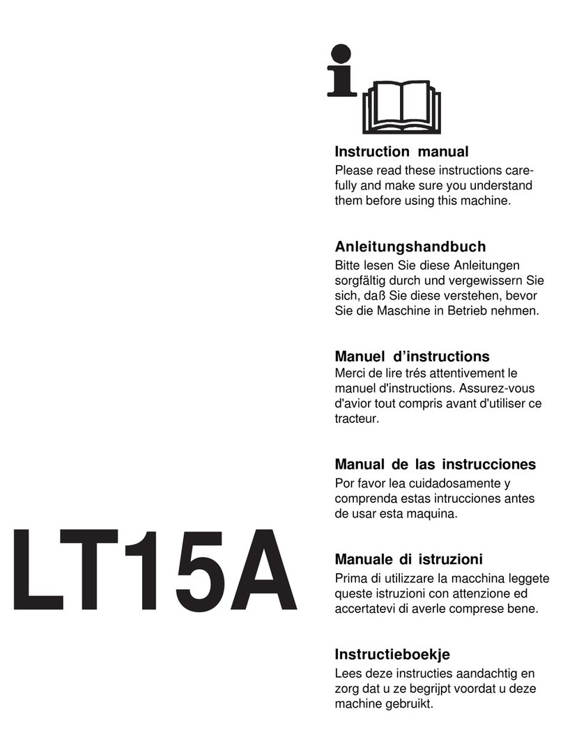 Jonsered LT15A instruction manual