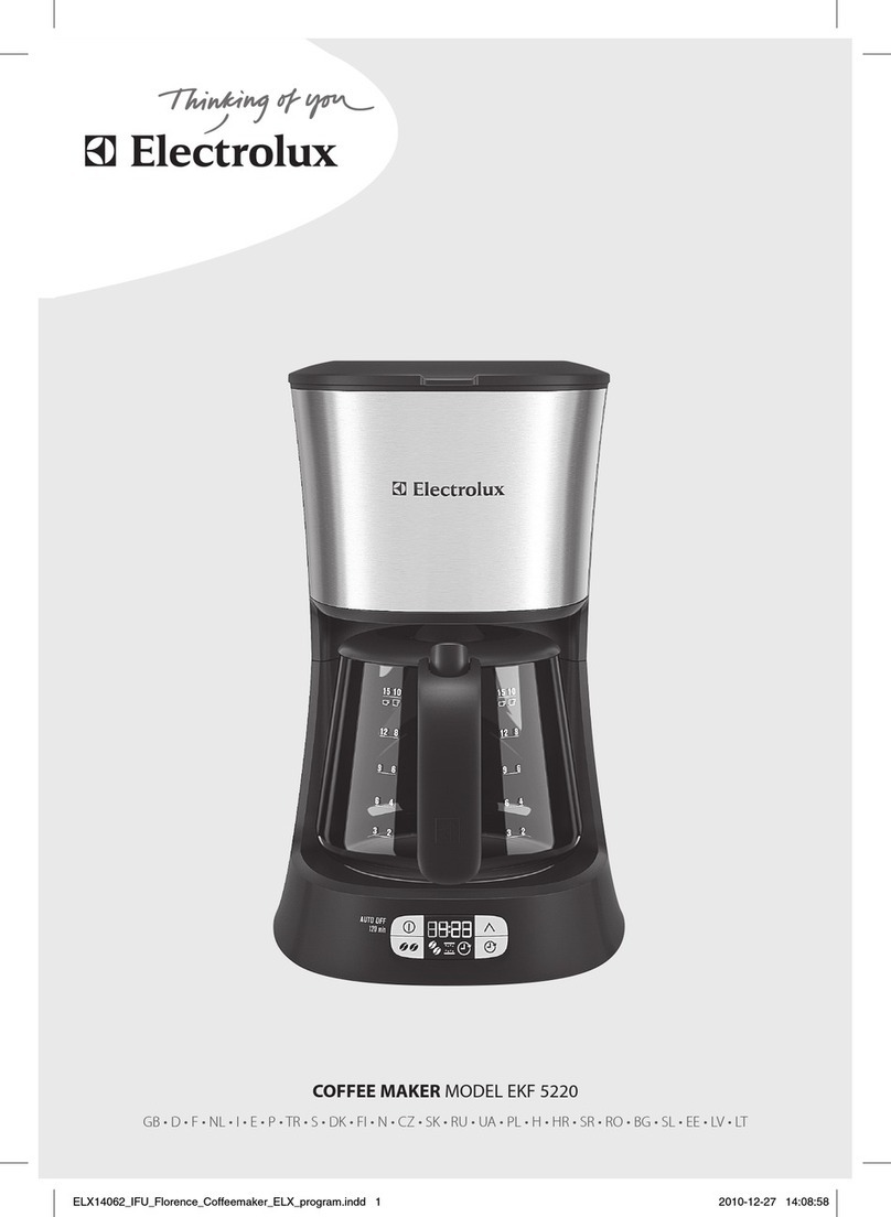 Electrolux EKF 5220 User manual