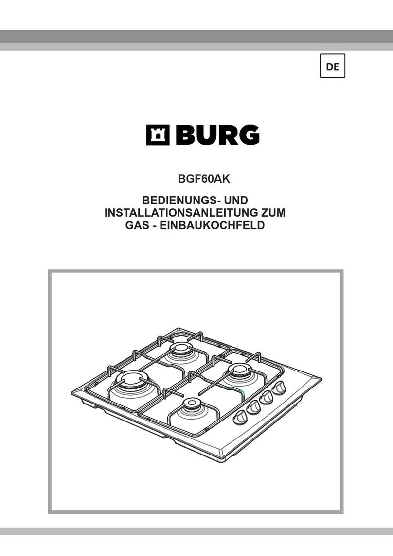 Burg BGF60AK User manual