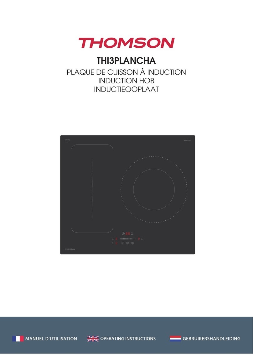 THOMSON THI3PLANCHA User manual THOMSON THI3PLANCHA User manual