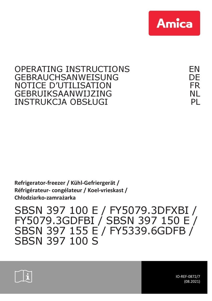 Amica SBSN 397 100 E User manual