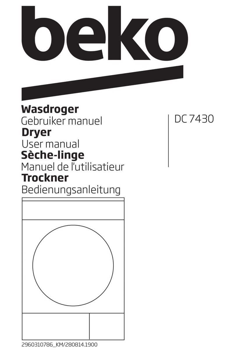Beko DC 7430 user manual
