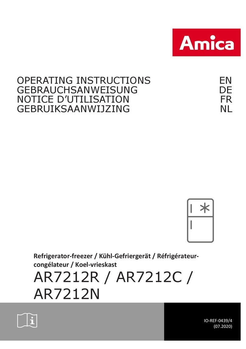 Amica AR7212R operating instructions
