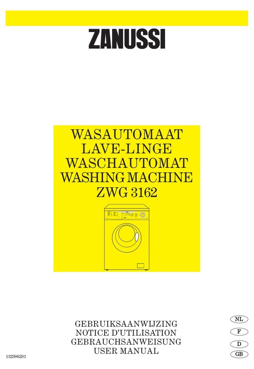 Zanussi ZWG 3162 User manual