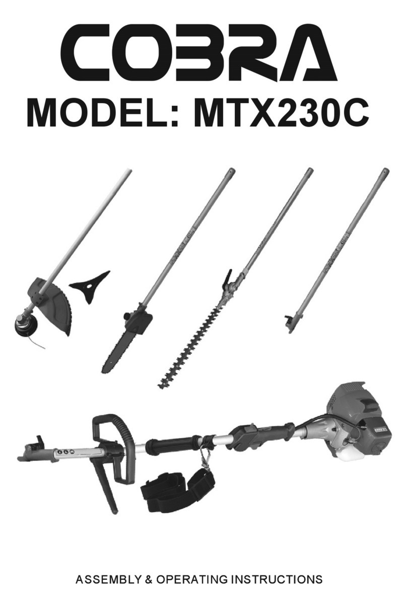 Cobra MTX230C Assembly & operating instructions