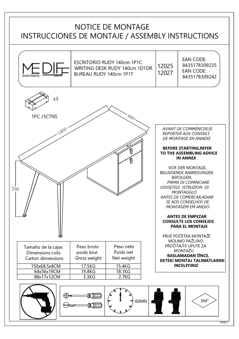 MARCKERIC 1D1DR Assembly instructions