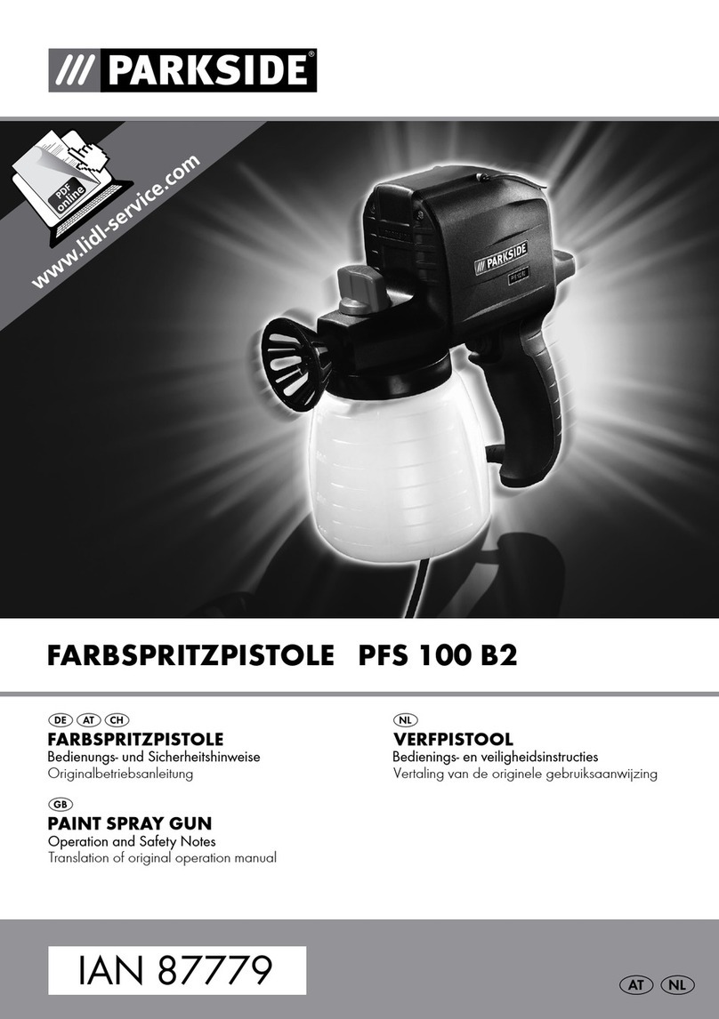 Parkside PFS 100 B2 Operation and safety notes