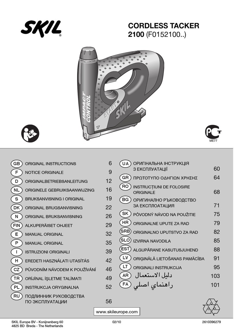 Skil 2100 instructions