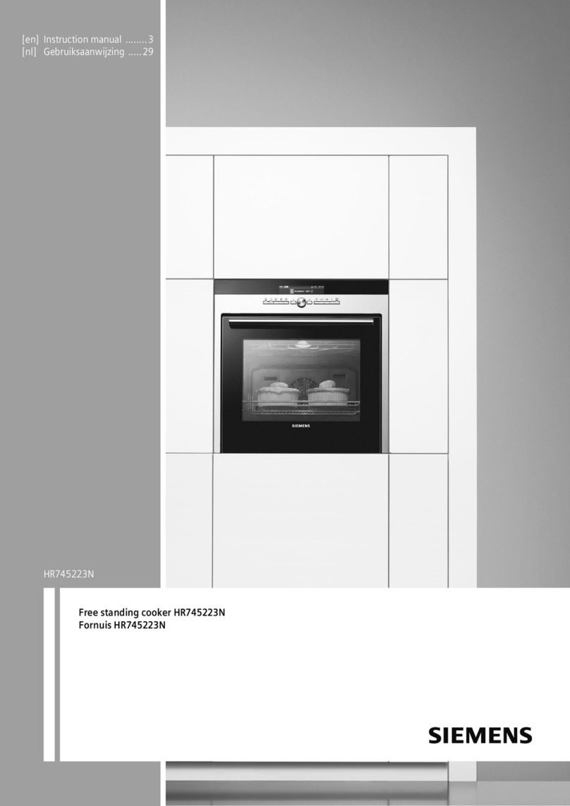 Siemens HR745223N User manual