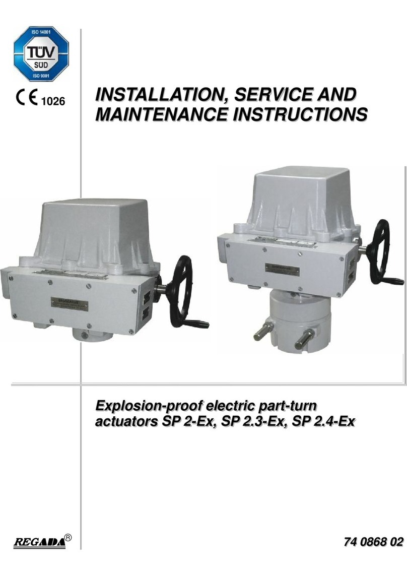 Regada SP 2-Ex Manual