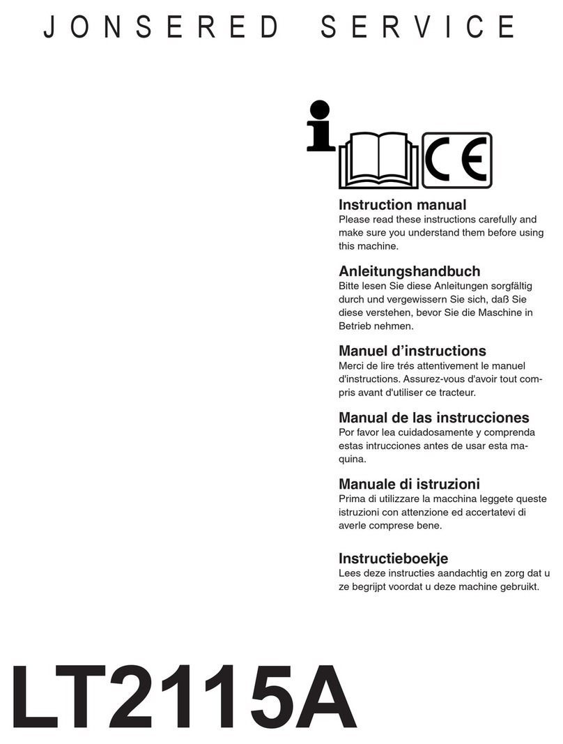 Jonsered LT2115A instruction manual