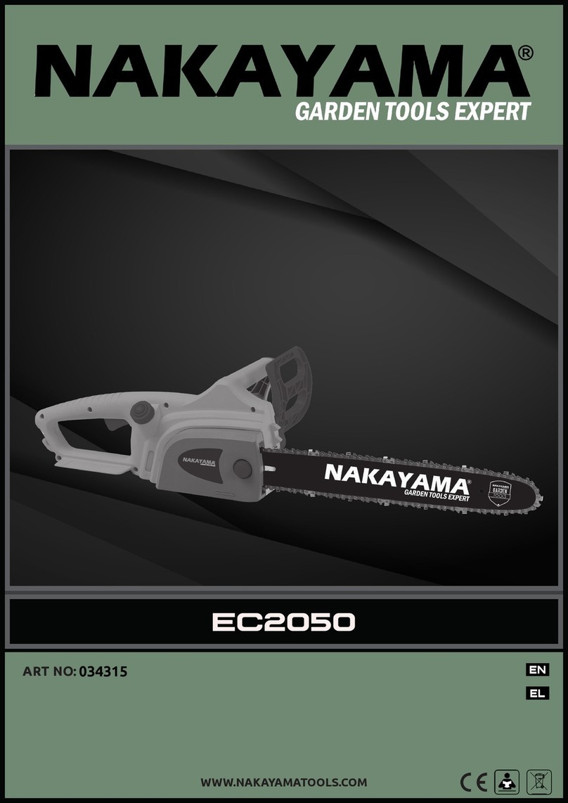 Nakayama EC2050 User manual Nakayama EC2050 User manual