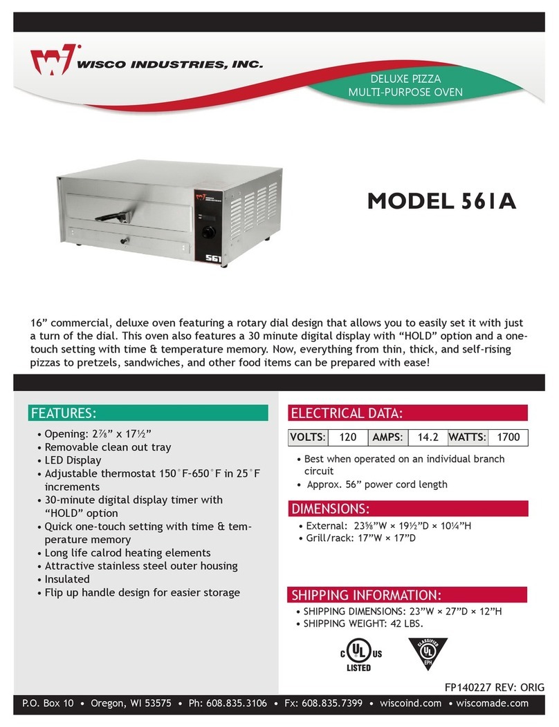 Wisco Industries 561A manual