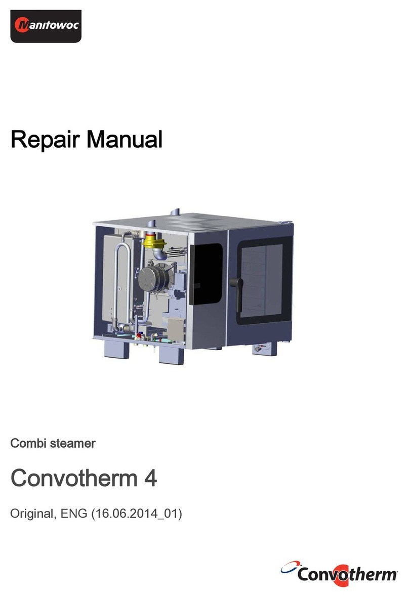 Manitowoc convotherm 4 Operating instructions Manitowoc convotherm 4 Operating instructions