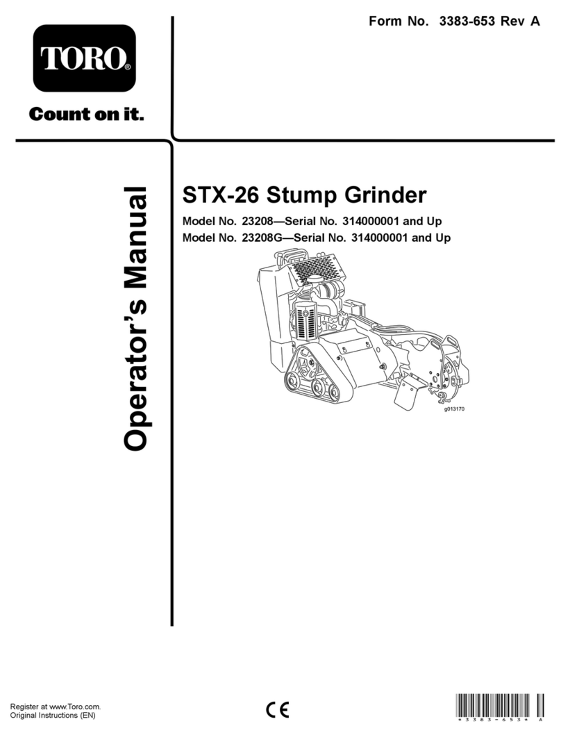 Toro 23208 User manual