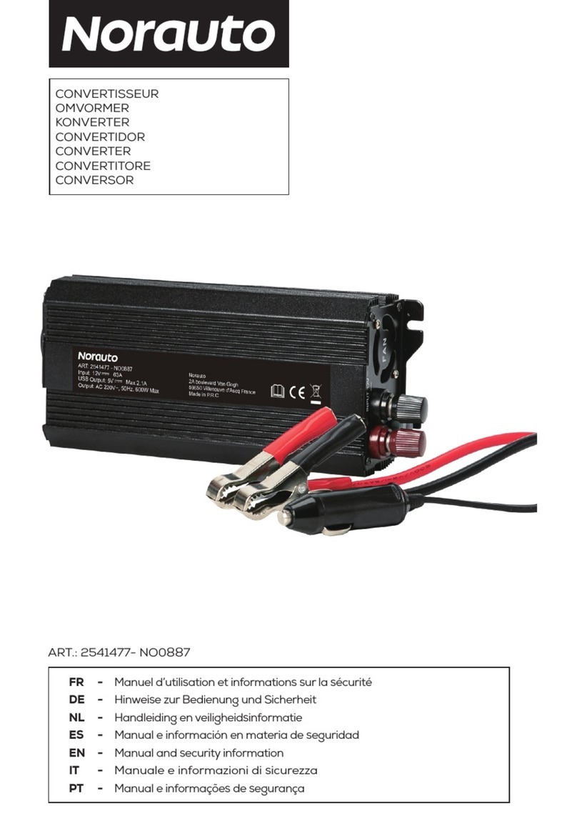 NORAUTO NO0887 Installation Manual and Security Information NORAUTO NO0887 Installation Manual and Security Information