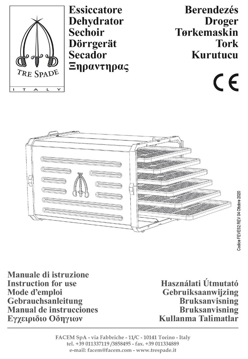 Tre Spade DCT2002 User manual