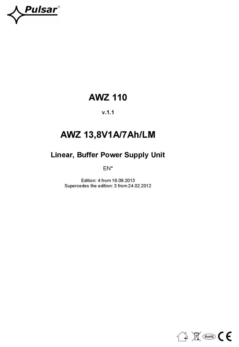 Pulsar AWZ 110 User manual