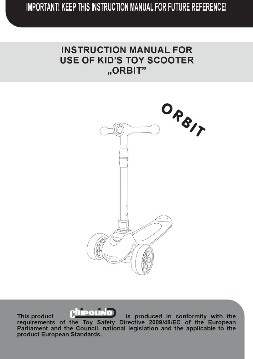 Chipolino ORBIT instruction manual