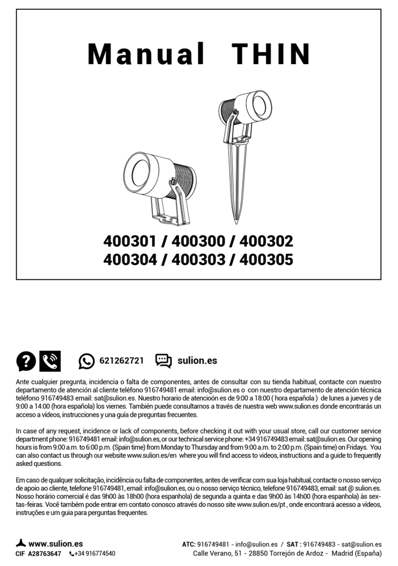 Sulion 400301 User manual