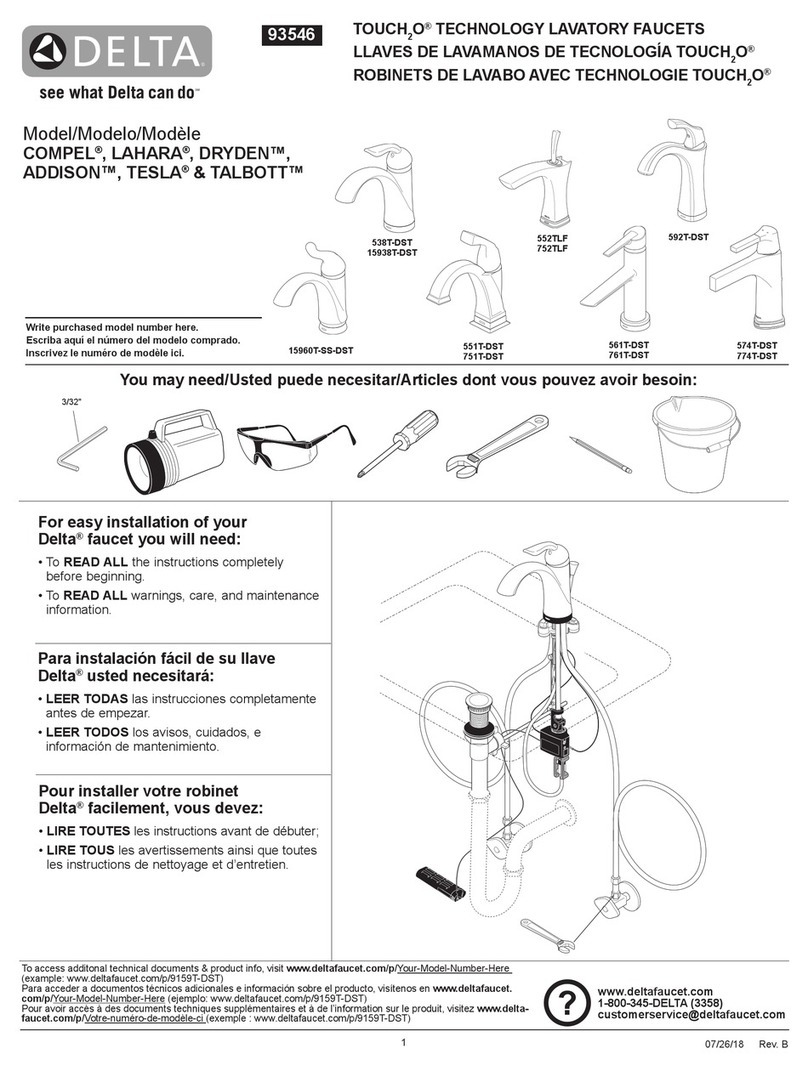 Delta TESLA Series User manual