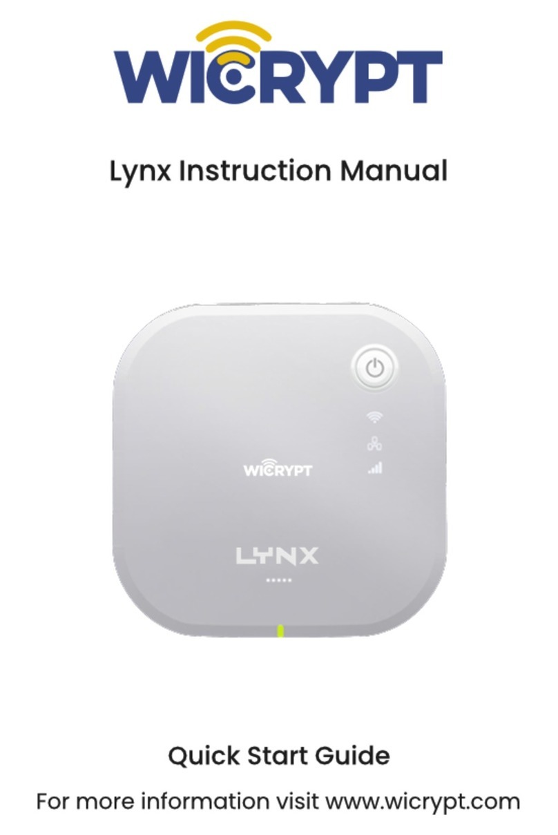 Wicrypt Lynx instruction manual