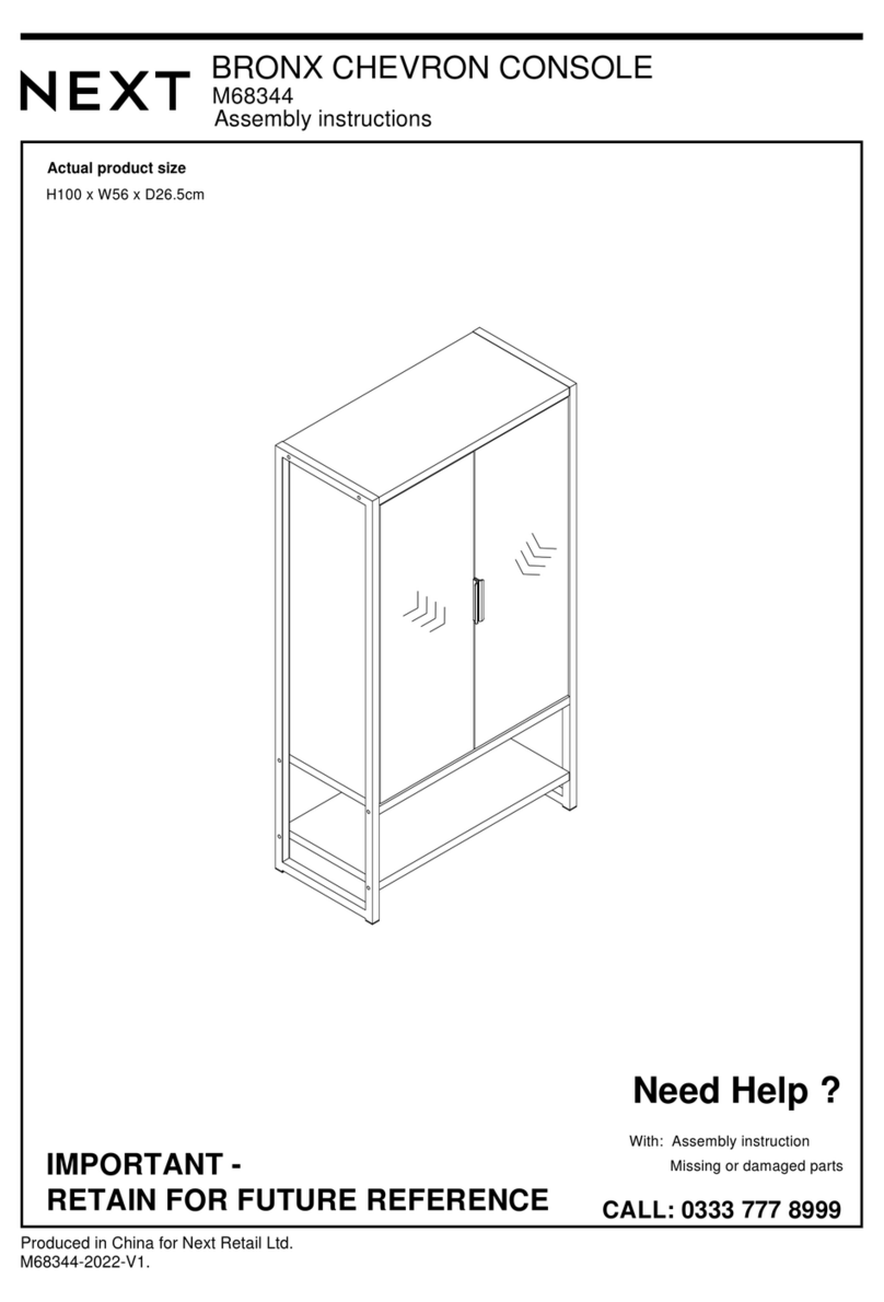 Next BRONX CHEVRON M68344 User manual Next BRONX CHEVRON M68344 User manual