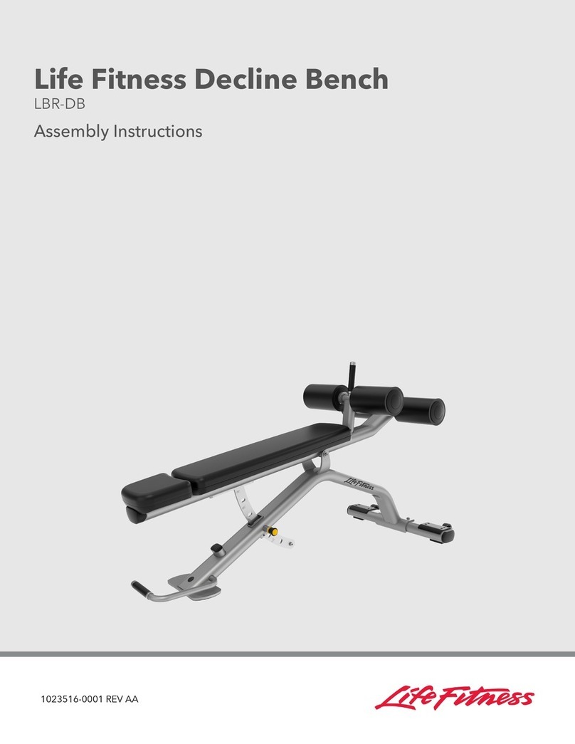 Life Fitness LBR-DB Assembly instructions
