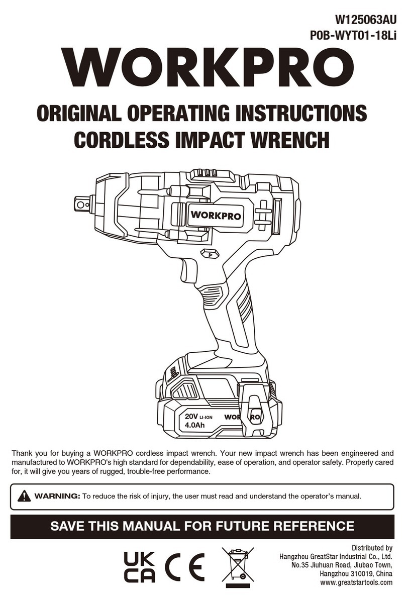 WorkPro W125063AU Original operating instructions