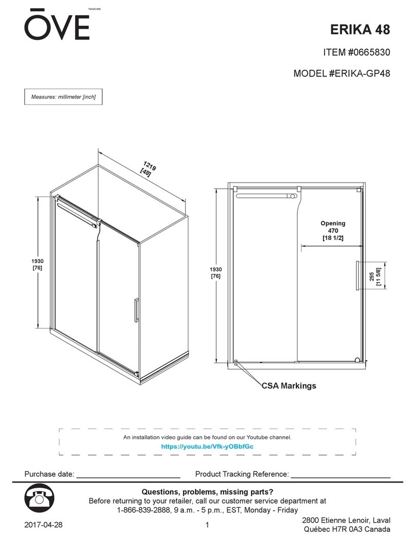 OVE ERIKA 48 manual