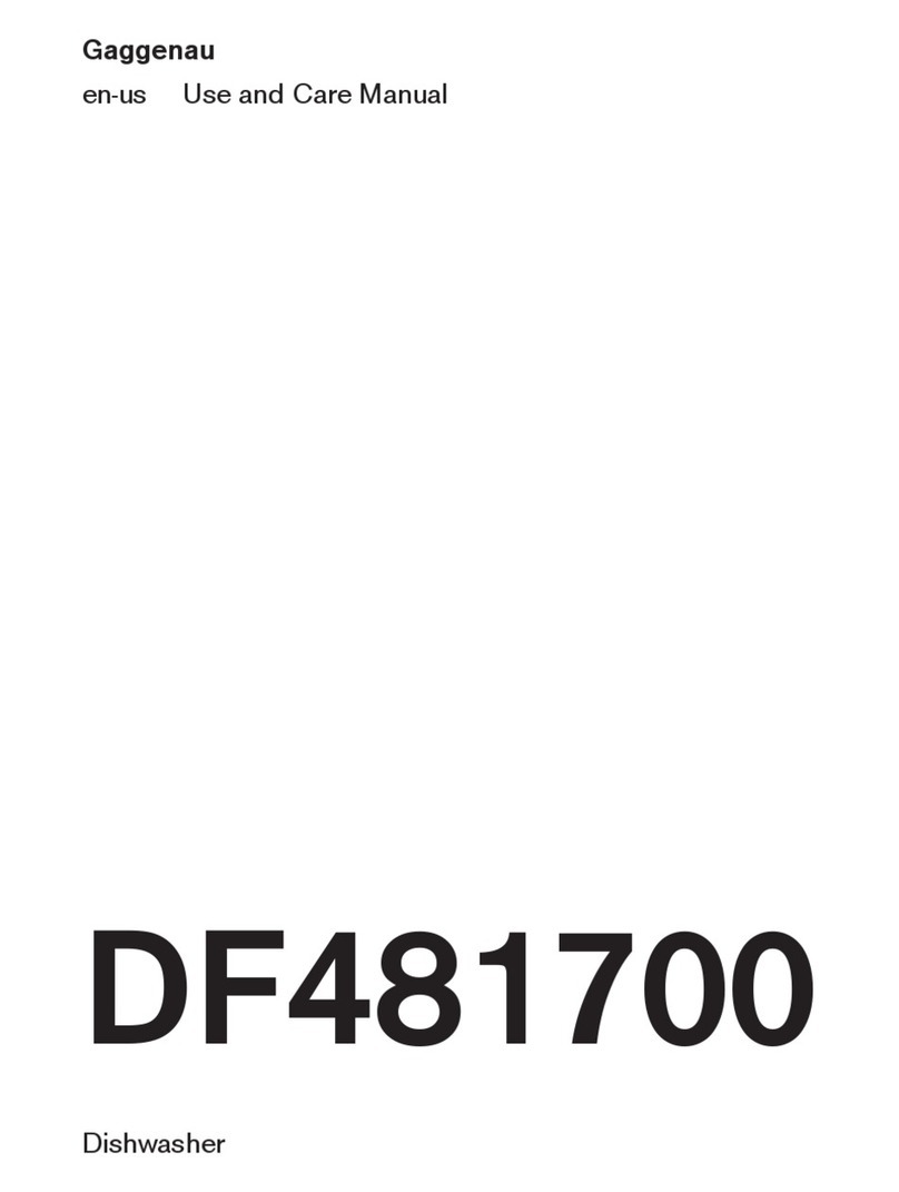 Gaggenau DF481700 User manual