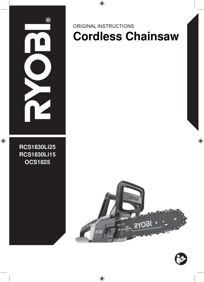 Ryobi RCS1830Li25 User manual