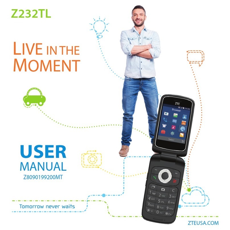 Zte Z232TL user manual