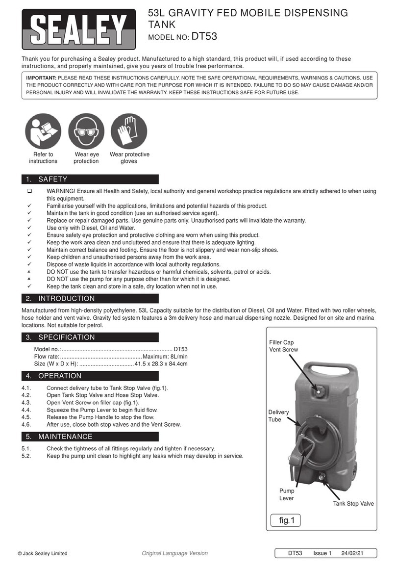 Sealey DT53 User manual