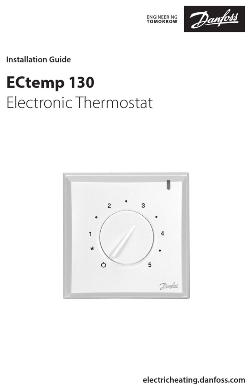Danfoss ECtemp 130 User manual