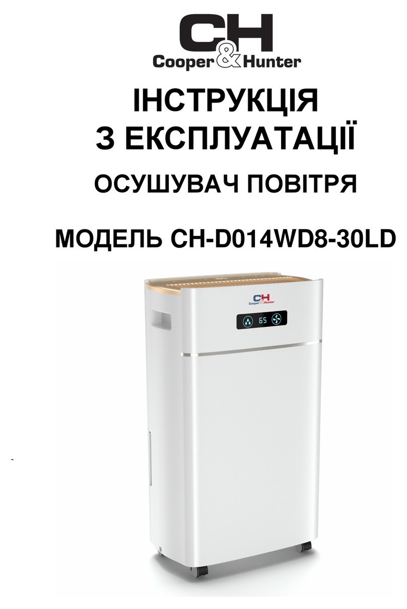 Cooper & Hunter CH-D014WD8-30LD User manual Cooper & Hunter CH-D014WD8-30LD User manual