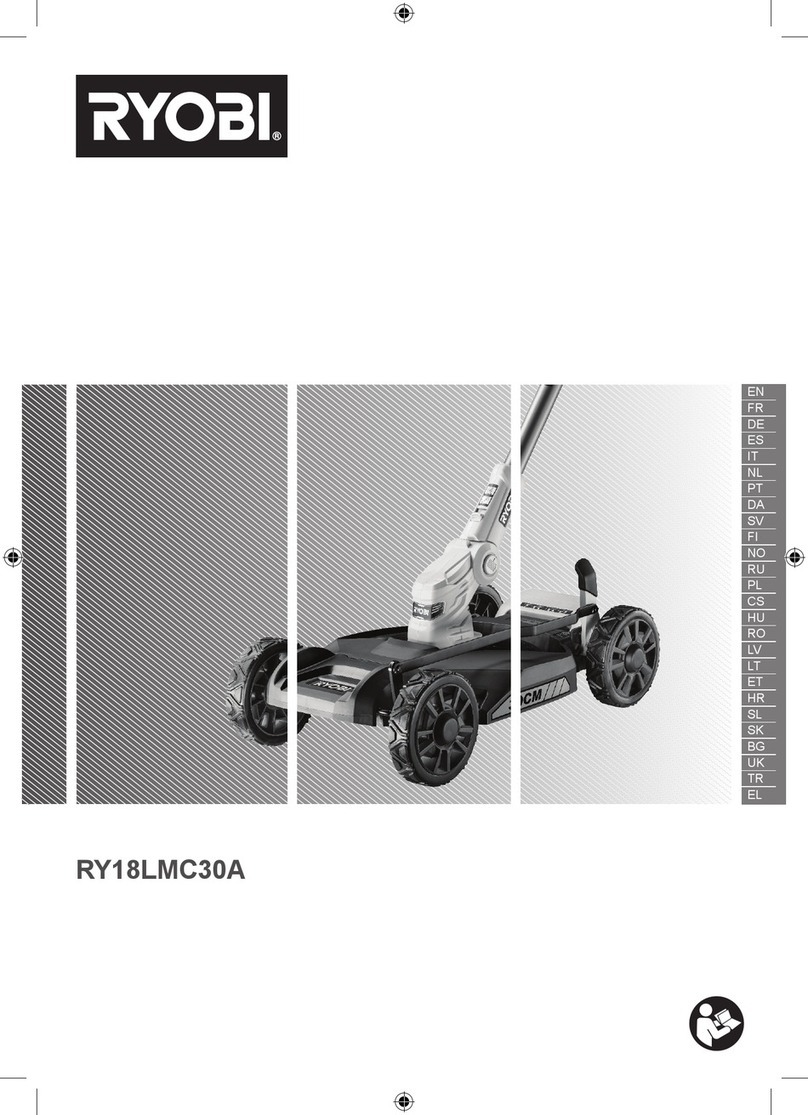 Ryobi ONE+ RY18LMC30A manual
