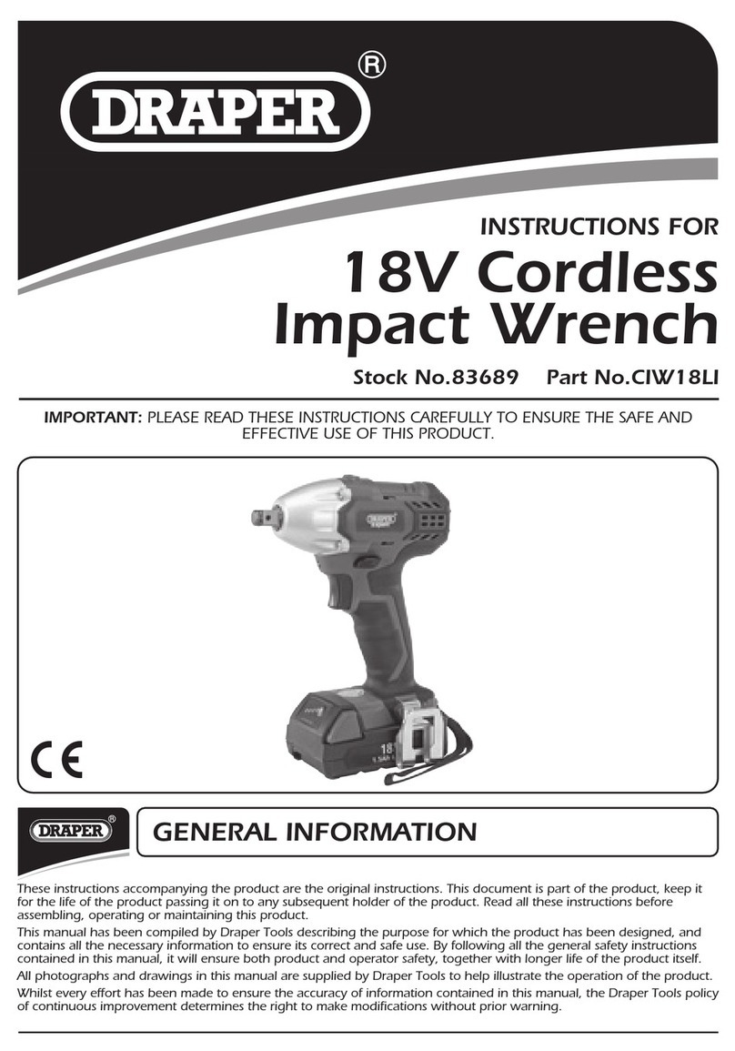 Draper CIW18LI User manual