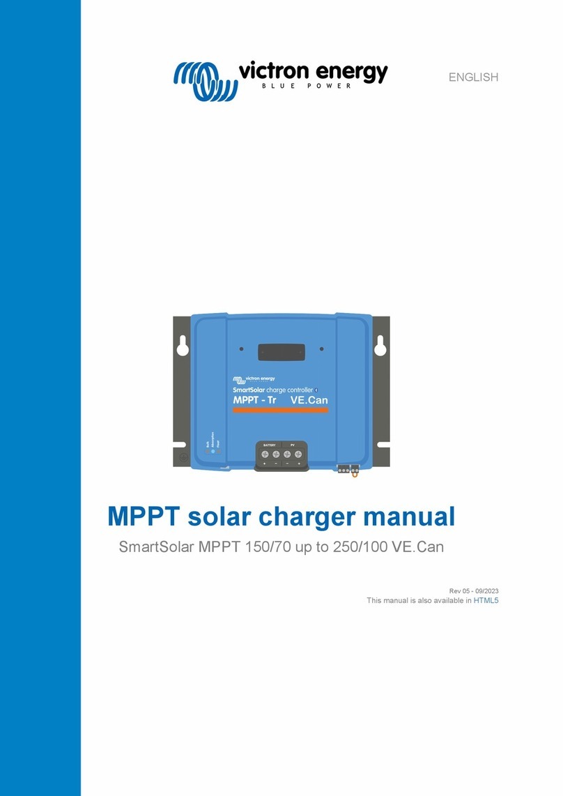 Victron energy BlueSolar MPPT 150/70 manual