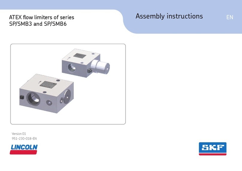 SKF LINCOLN SP/SMB3 Series Assembly instructions