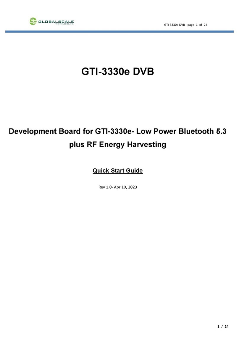 GlobalScale GTI-3330e DVB quick start guide