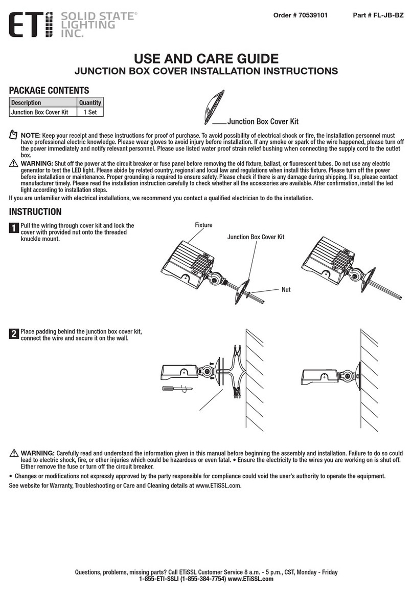 ETI FL-JB-BZ User manual