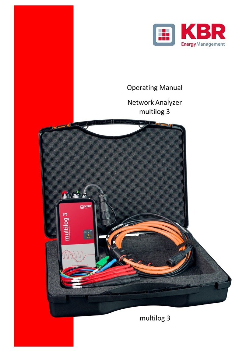 KBR multilog 3 User manual