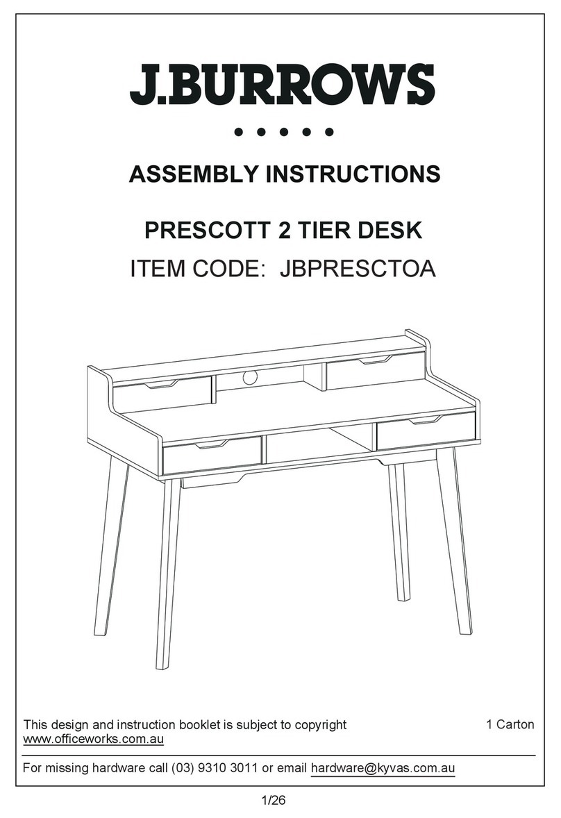 J.Burrows PRESCOTT JBPRESCTOA User manual