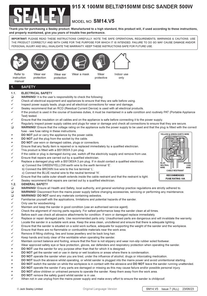 Sealey SM14.V5 User manual