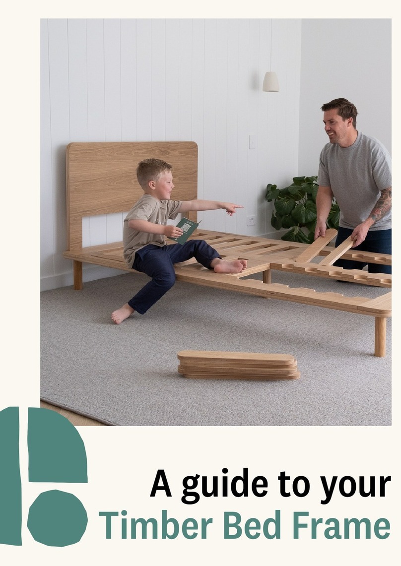 EVA king timber bed frame Guide